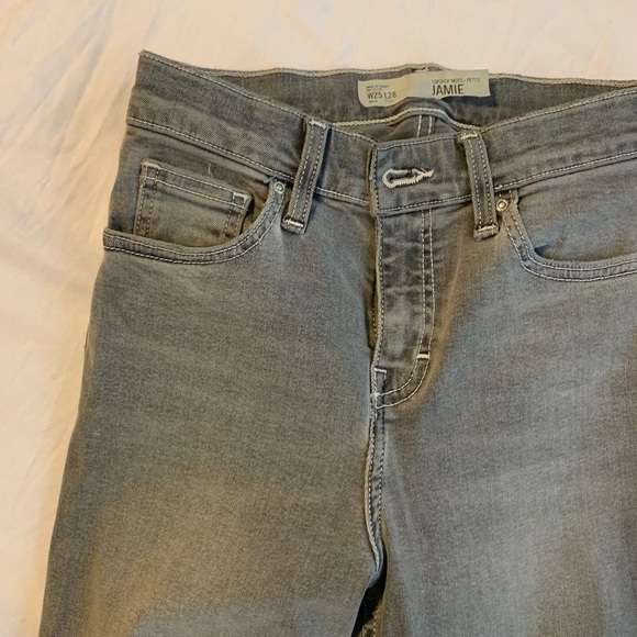 Top shop Petite Jaime Gray Jeans 25 - Picture 1 of 6